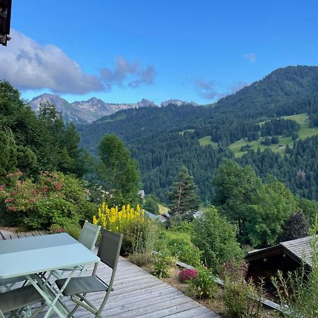 Apartmán La Marmotte Qui Papote Le Grand-Bornand Exteriér fotografie