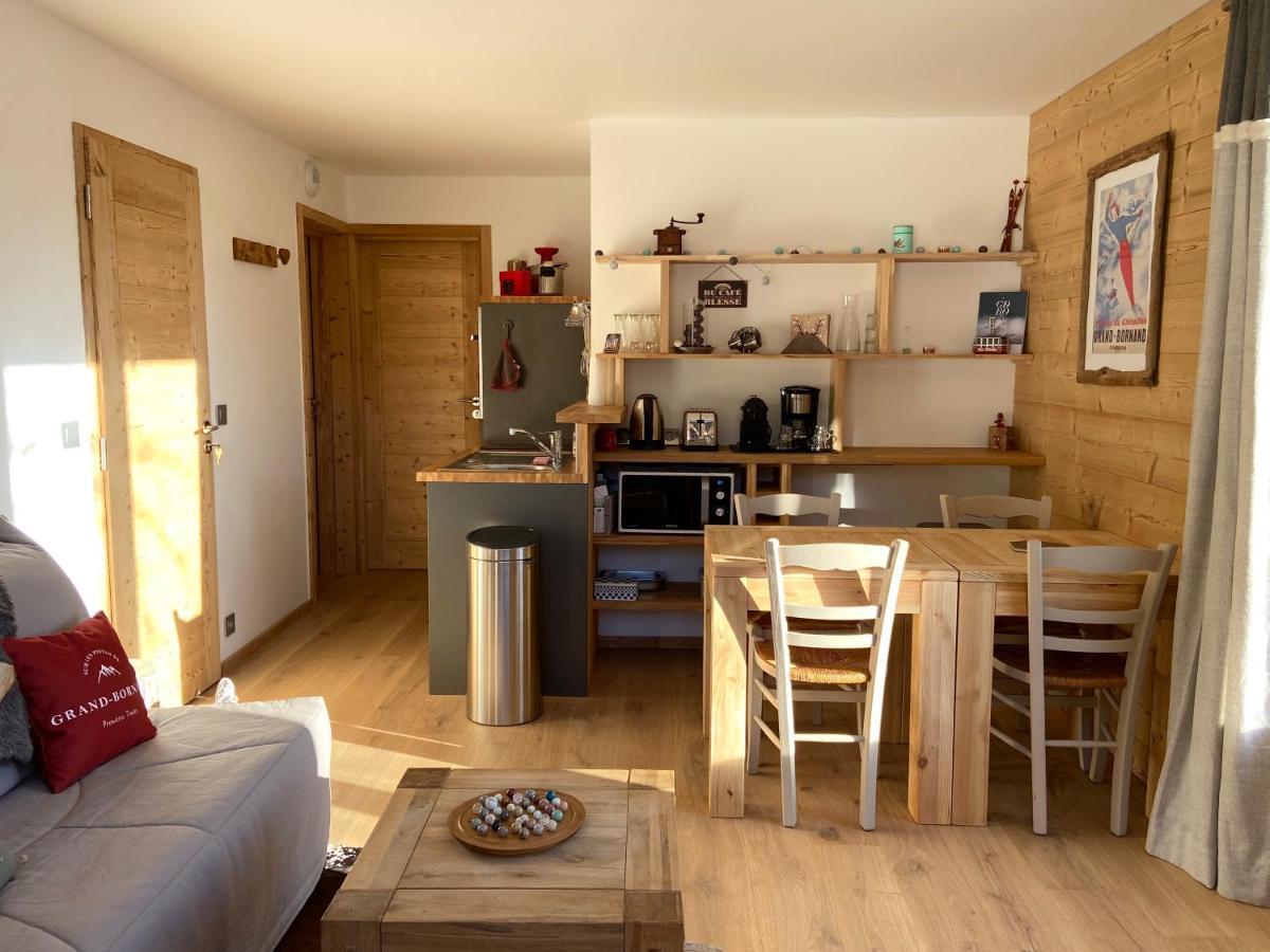 Apartmán La Marmotte Qui Papote Le Grand-Bornand Exteriér fotografie