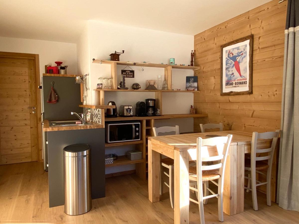 Apartmán La Marmotte Qui Papote Le Grand-Bornand Exteriér fotografie