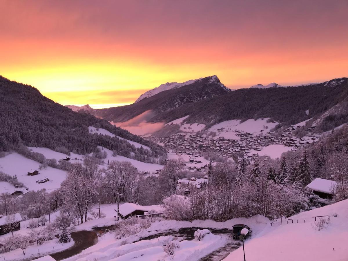 Apartmán La Marmotte Qui Papote Le Grand-Bornand Exteriér fotografie