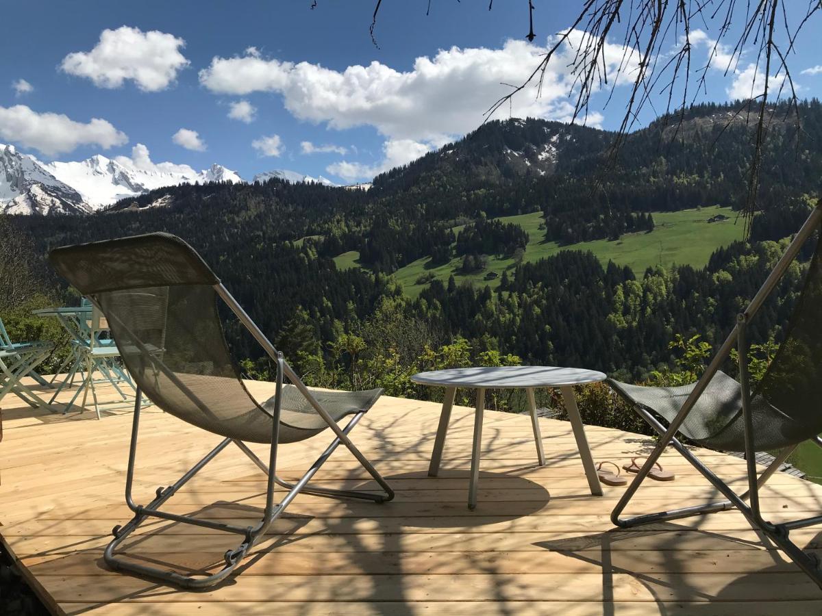 Apartmán La Marmotte Qui Papote Le Grand-Bornand Exteriér fotografie