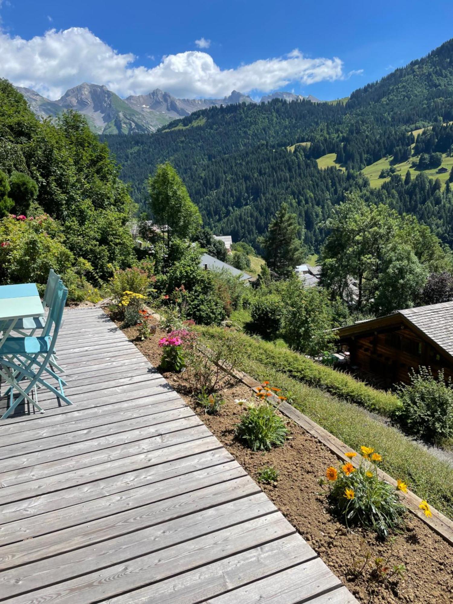 Apartmán La Marmotte Qui Papote Le Grand-Bornand Exteriér fotografie