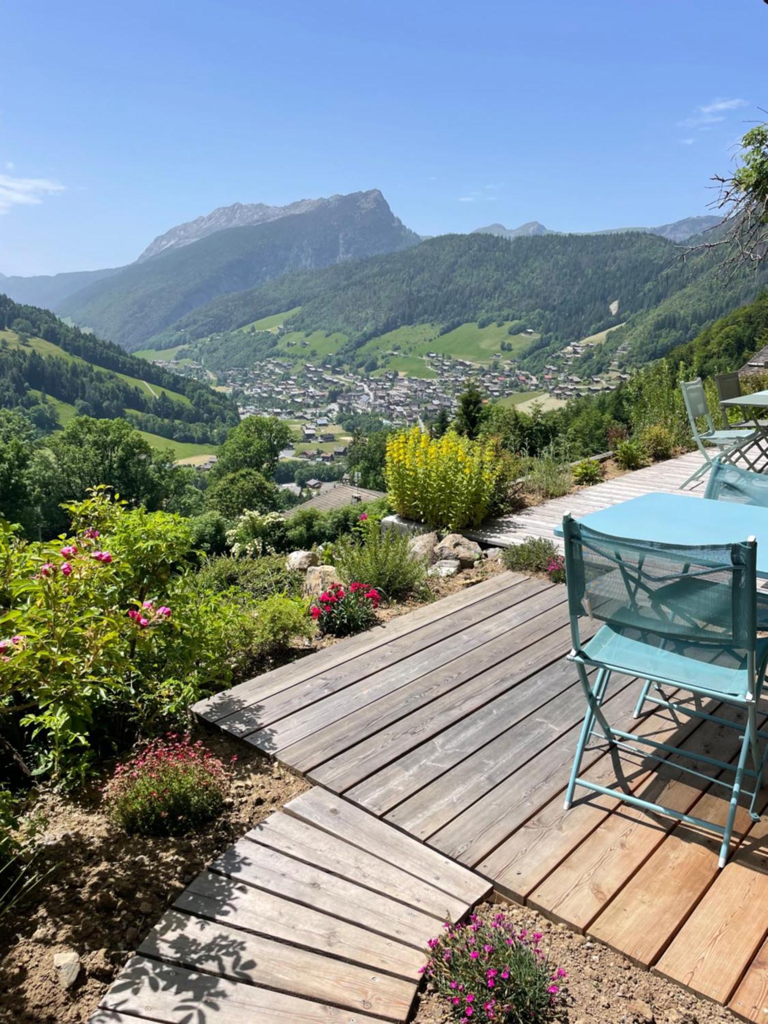 Apartmán La Marmotte Qui Papote Le Grand-Bornand Exteriér fotografie
